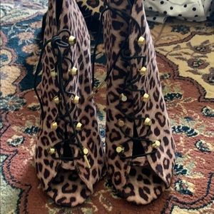 Fashion Nova cheetah heels